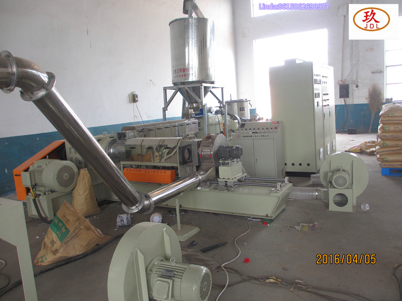 PVC twin stage pelletizing machine
